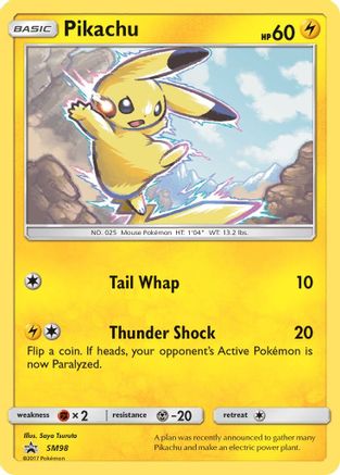 Pikachu SM98/248 - Promo - Holofoil