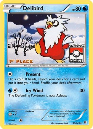 Delibird 038/149 - Promo - Reverse Holofoil
