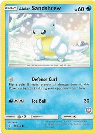 Alolan Sandshrew (14) 019 - Common
