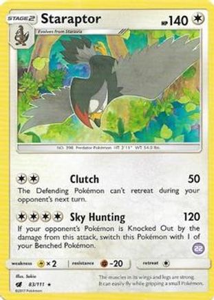 Staraptor (22) 083 - Rare