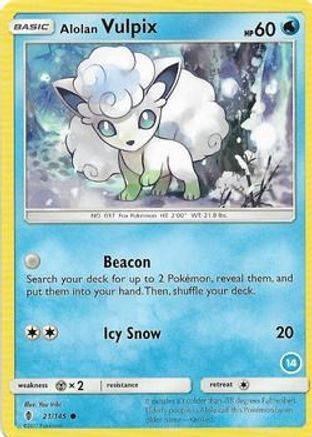 Alolan Vulpix (14) 021 - Common