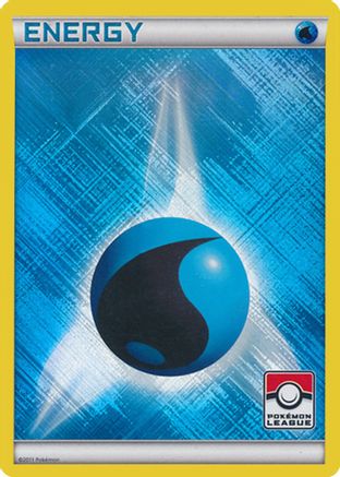 Water Energy (2011 Pokemon League Promo) - Promo - Holofoil