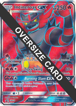Incineroar GX SM38 - Promo - Holofoil