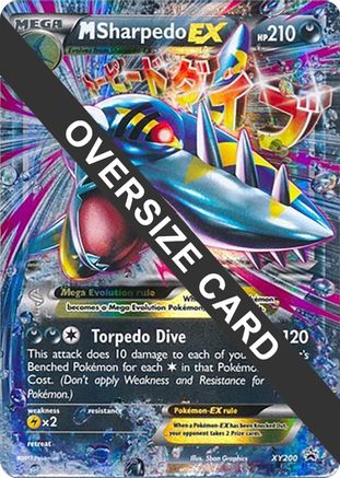M Sharpedo EX XY200 - Promo - Holofoil