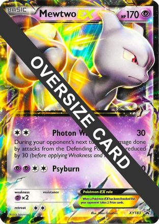 Mewtwo EX XY183 - Promo - Holofoil