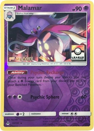 Malamar 051/131 - Promo - Reverse Holofoil