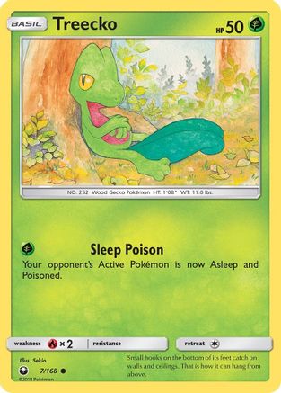 Treecko (7) 007/168/168 - Common