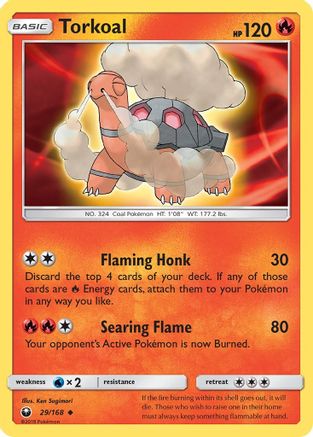 Torkoal 029/168 - Uncommon
