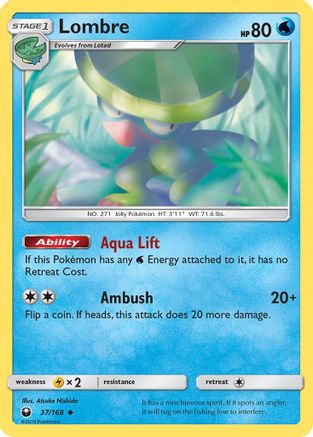 Lombre 037/168/168 - Uncommon