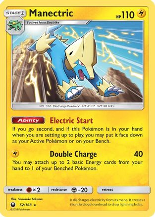 Manectric 052/168 - Rare