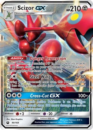 Scizor GX 090/168/168 - Ultra Rare - Holofoil