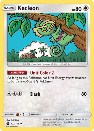 Kecleon 122/168/168 - Uncommon
