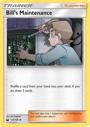 Bill's Maintenance 126/168/168 - Uncommon