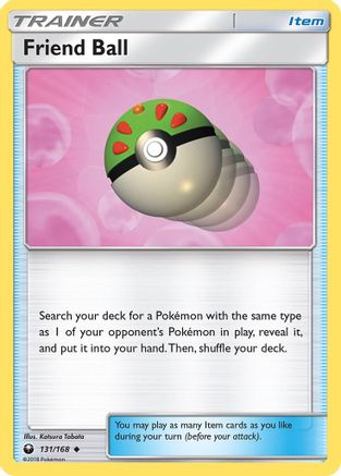 Friend Ball 131/168/168 - Uncommon