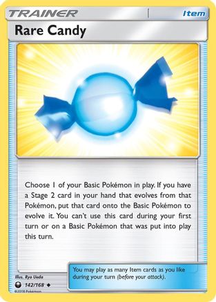 Rare Candy 142/168/168 - Uncommon