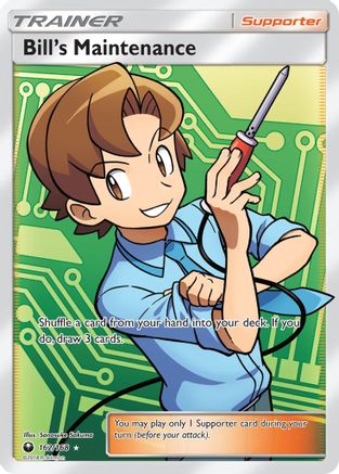 Bill's Maintenance (Full Art) 162/168 - Ultra Rare - Holofoil