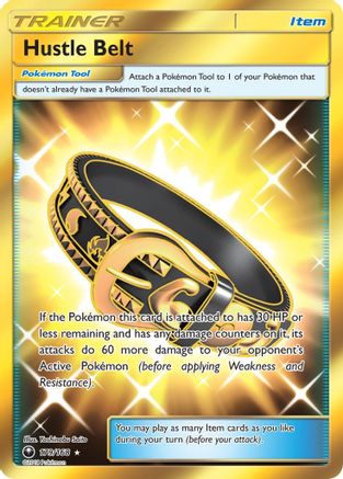 Hustle Belt (Secret) 179/168 - Secret Rare - Holofoil
