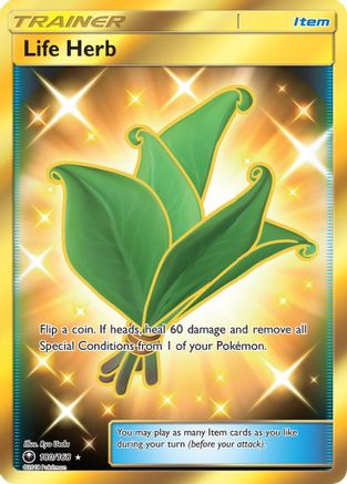Life Herb (Secret) 180/168 - Secret Rare - Holofoil