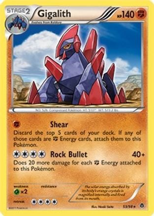 Gigalith 053/98 - Promo - Holofoil