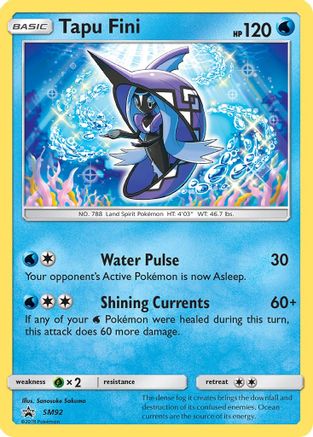 Tapu Fini SM92/248 - Promo - Holofoil