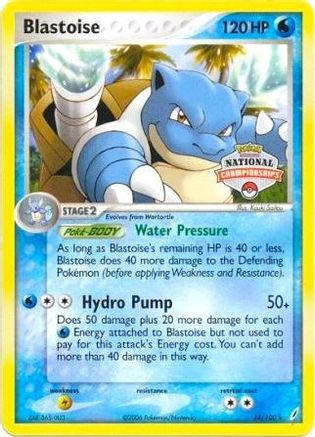 Blastoise 014/100 - Promo