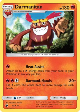 Darmanitan 009/70/70 - Uncommon