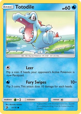 Totodile 022/70/70 - Common
