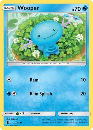 Wooper 025/70/70 - Common