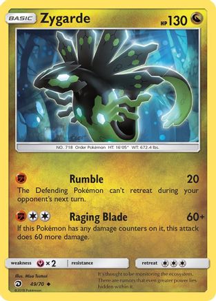 Zygarde 049/70/70 - Uncommon