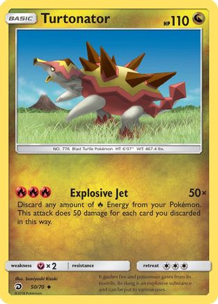 Turtonator 050/70/70 - Uncommon
