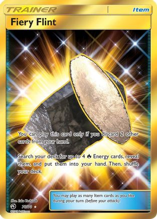 Fiery Flint (Secret) 076/70 - Secret Rare - Holofoil