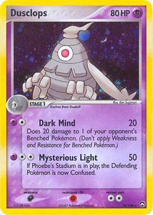 Dusclops 014/108 - Holo Rare - Holofoil