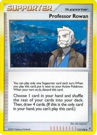 Professor Rowan 112/130 - Promo - Holofoil