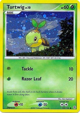 Turtwig 103/130 - Promo - Holofoil