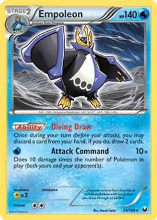 Empoleon 029/108 - Rare