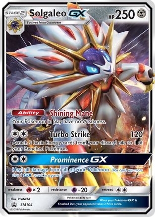 Solgaleo GX SM104/248 - Promo - Holofoil