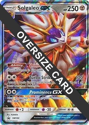 Solgaleo GX SM104 - Promo - Holofoil
