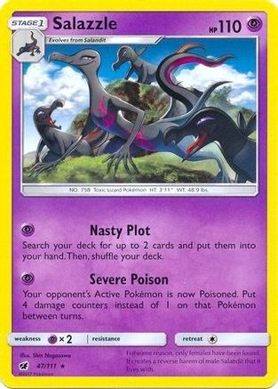 Salazzle 047/111 - Rare