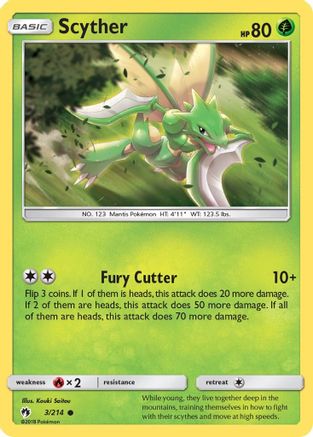Scyther 003/214/214 - Common