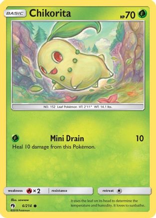 Chikorita (6) 006/214/214 - Common