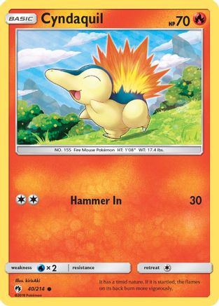Cyndaquil (40) 040/214/214 - Common