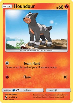 Houndour 045/214/214 - Common