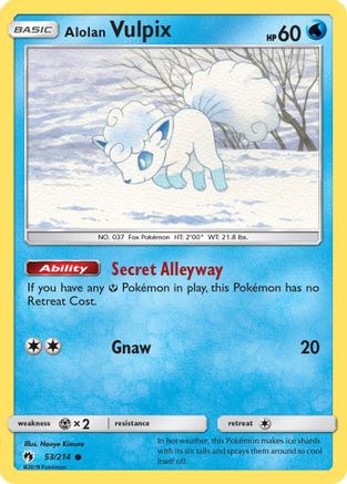 Alolan Vulpix 053/214/214 - Common