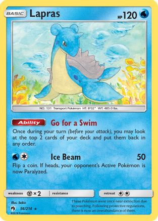 Lapras 056/214/214 - Rare