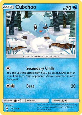 Cubchoo 061/214 - Common