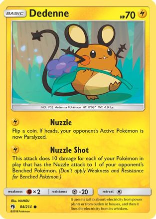 Dedenne (84) 084/214/214 - Common