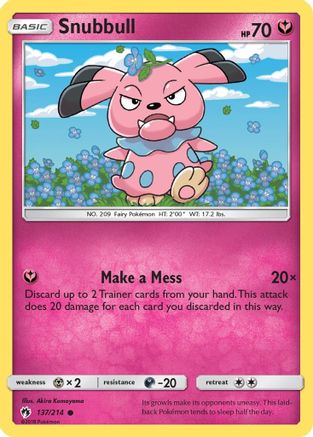 Snubbull 137/214/214 - Common
