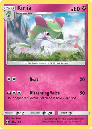 Kirlia 140/214/214 - Uncommon