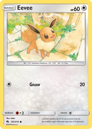 Eevee 155/214/214 - Common