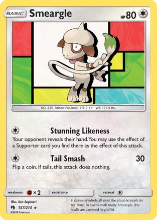Smeargle 157/214/214 - Rare